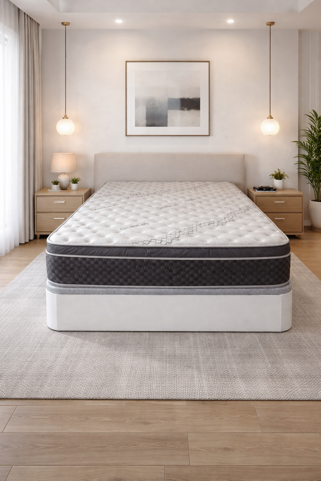 Pack colchón 30cm y canapé con montaje Contrareembolso